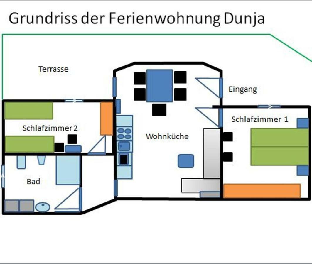 Ferienwohnung Dunja Βίντερμπεργκ Εξωτερικό φωτογραφία